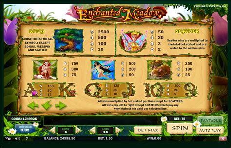 Enchanted Meadow Slots .